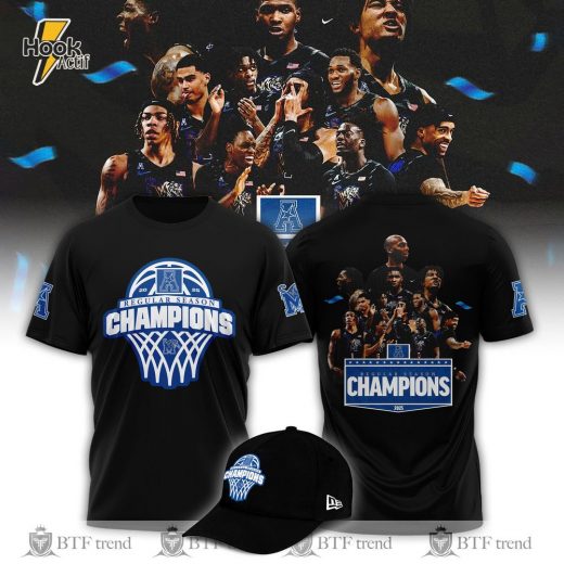 Memphis Tigers American Athletic Conference Basketball Regular Season Champions Locker Room Combo Limited Edition