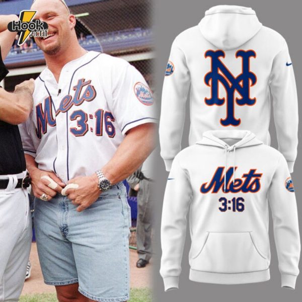 Mets Baseball 2025 Limited Austin 3:16 Hoodie V2