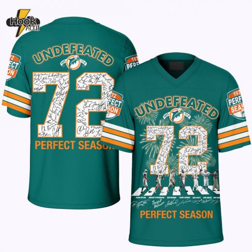 Miami Dolphins 1972 Perfect Season NFL Jersey – Limited Edition 2025