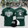 Michigan State 2025 Big Ten Men’s Basketball Regular Season Champions Combo Limited Edition Tshirt