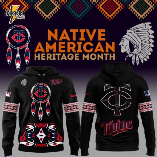 Minnesota Twins Hoodie - National American Indian Heritage Month 2025