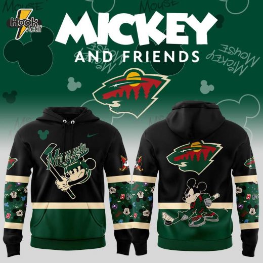 Minnesota Wild Mickey & Friends Hoodie – Limited Release