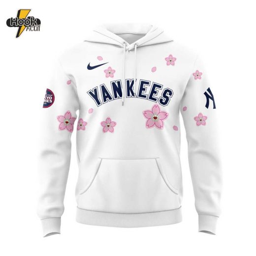 New York Yankees Takashi Murakami x MLB World Tour Tokyo Series White Hoodie