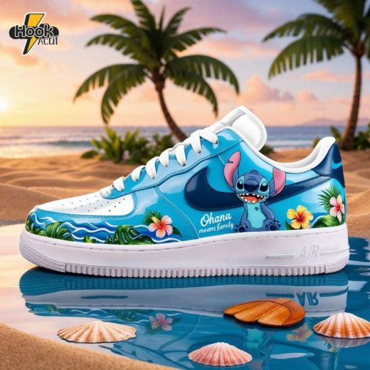 Ohana Stitch Air Force 1 Shoes