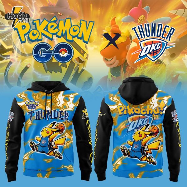 Oklahoma City Thunder x Pokémon GO V2 Hoodie