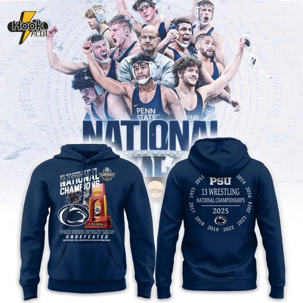 Penn State Wrestling National Champions Hoodie