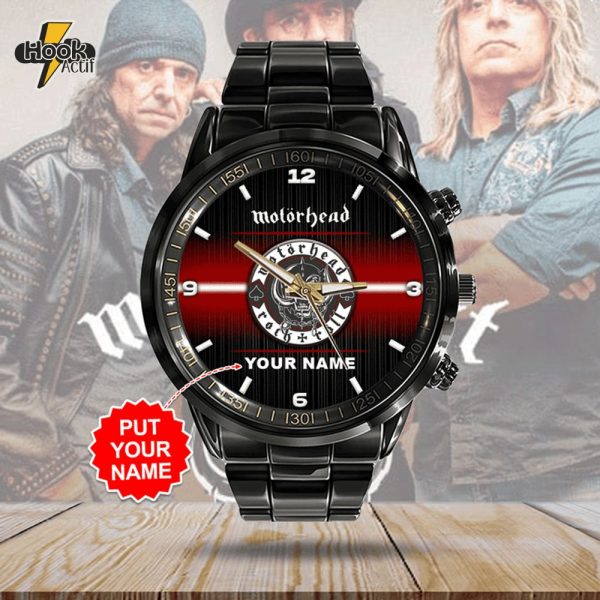 Personalized Motrhead Skull Stainless Steel Watch – Buy Online at HookActif.com