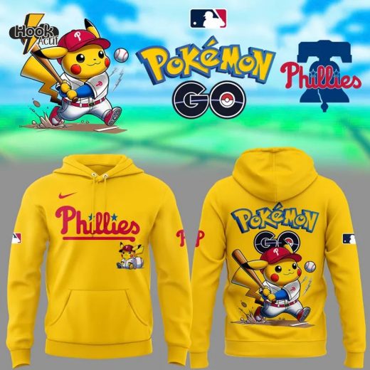 Philadelphia Phillies x Pokémon Go Hoodie – Limited Edition 2025