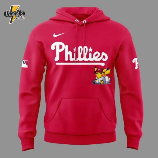 Philadelphia Phillies x Pokémon Go Red Hoodie – Limited Edition 2025