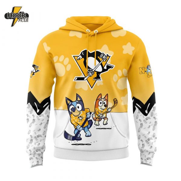 Pittsburgh Penguins Bluey and Bingo Hoodie – Buy Online at HookActif.com