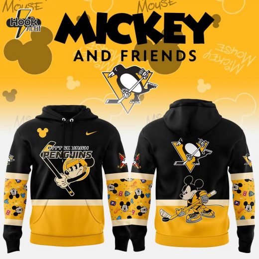 Pittsburgh Penguins Mickey & Friends Hoodie – Collector’s Edition