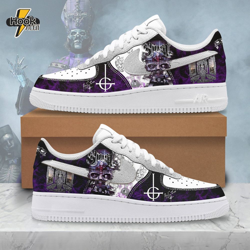 Premium Ghost Papa V Perpetua Limited Edition Air Force 1 Shoes Premium Ghost Papa V Perpetua Limited Edition Air Force 1 Shoes