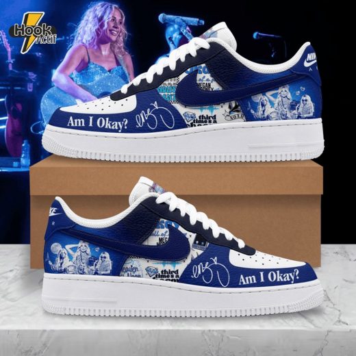 Premium Limited Edition Megan Moroney Am I Okay AF1 Shoes