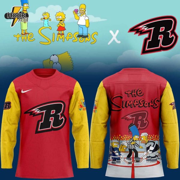 Rapid City Rush x 35th The Simpsons NHL Jersey