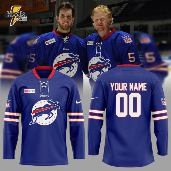 Rochester Americans Bills Day Uniform Custom Name & Number Jersey for Fans