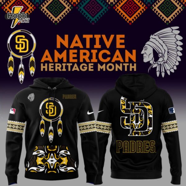 San Diego Padres Hoodie - National American Indian Heritage Month 2025
