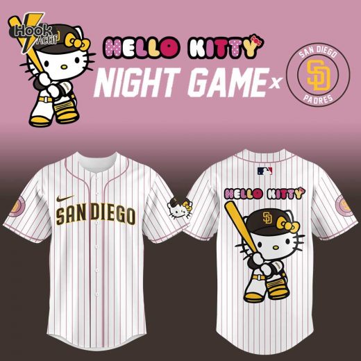 San Francisco Giants x Hello Kitty Pink Logo Jersey