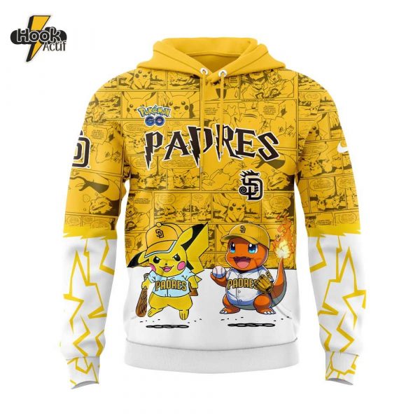 San Diego Padres x Pokmon GO Hoodie – Buy Online at HookActif.com