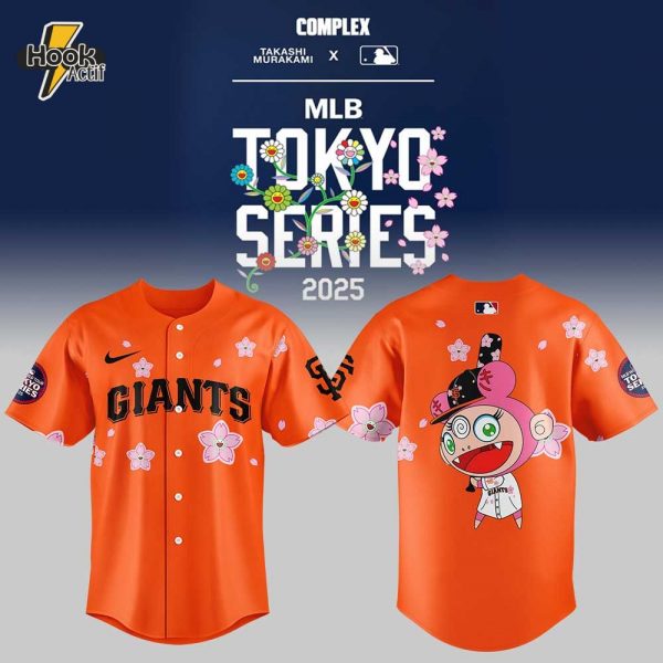 San Francisco Giants Takashi Murakami x MLB World Tour Tokyo Series V2 Jersey