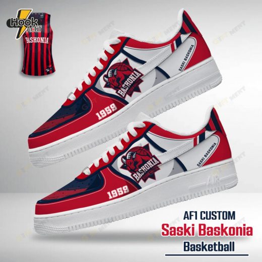 Saski Baskonia AF1 Sneaker Boots – Custom EuroLeague Sneakers