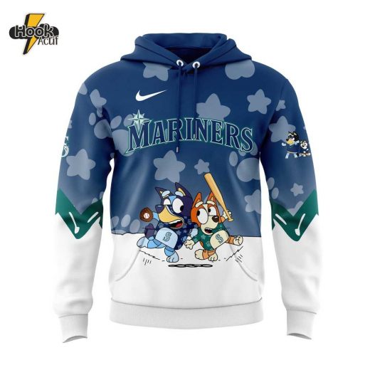 Seattle Mariners Bluey and Bingo Hoodie