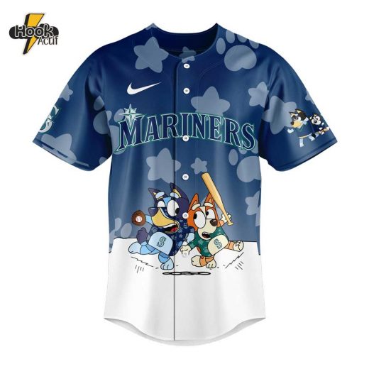 Seattle Mariners Bluey and Bingo Jersey