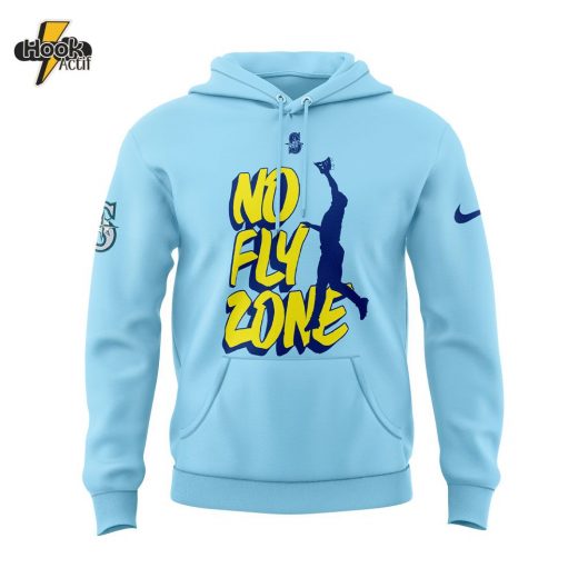 Seattle Mariners Julio Rodríguez Hoodie – Iced Out No Fly Zone 2025