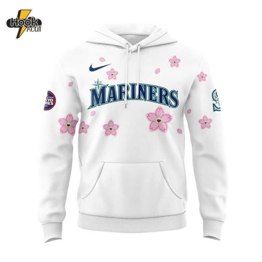 Seattle Mariners Takashi Murakami x MLB World Tour Tokyo Series White Hoodie