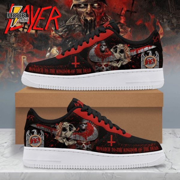 Slayer Monarch AF1 Sneakers – Kingdom of the Dead Edition