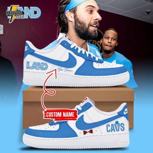 Special Edition Cleveland Cavaliers Red Air Force 1 Sneakers