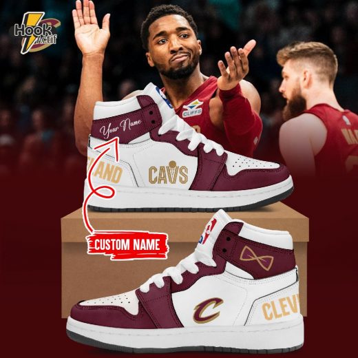 Special Edition Cleveland Cavaliers Air Jordan 1 Sneakers