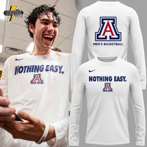 Special New Nothing Easy. Arizona Wildcats Long Sleeve Shirt