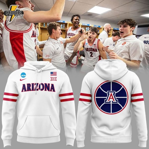 Special New White March Madness Hoodie Arizona Wildcats Uniform 2025