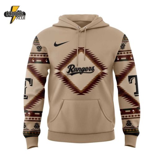 Texas Rangers Native American Heritage Hoodie