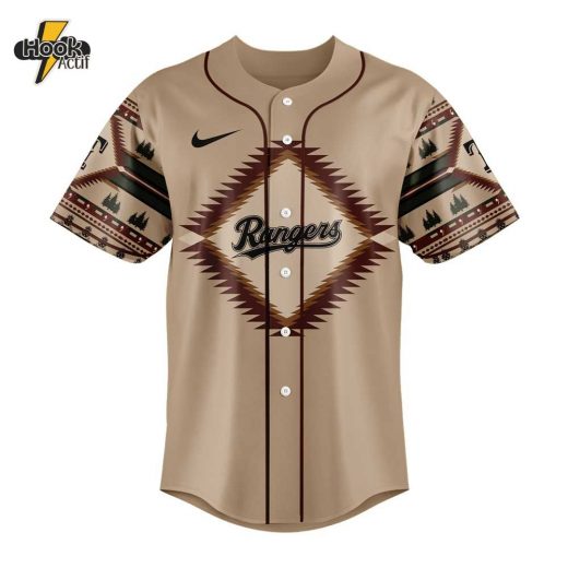 Texas Rangers Native American Heritage Jersey