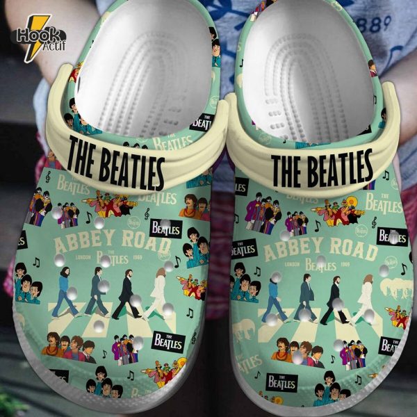 The Beatles Abbey Road Themed Clogs - Classic Rock Fan Footwear