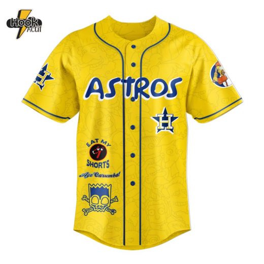 The Simpsons x MLB Houston Astros Limited Edition Jersey 2025