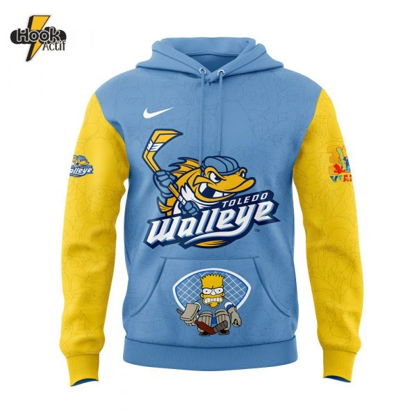 Toledo Walleye x 35th The Simpsons Hoodie – Buy Online at HookActif.com