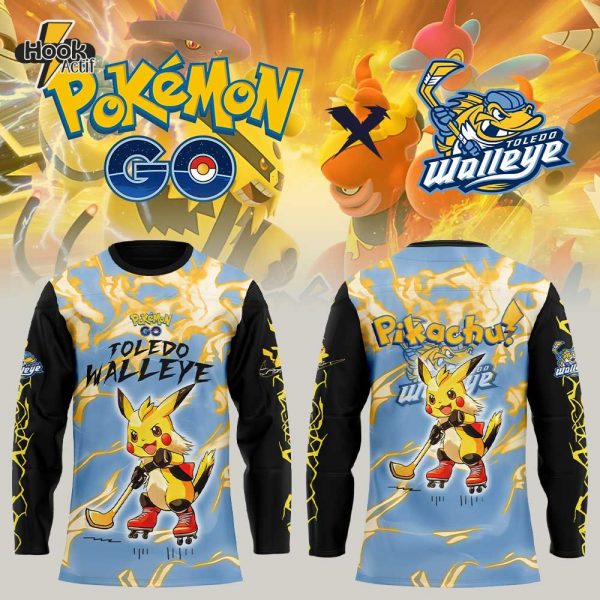 Toledo Walleye x Pokémon GO NHL Jersey