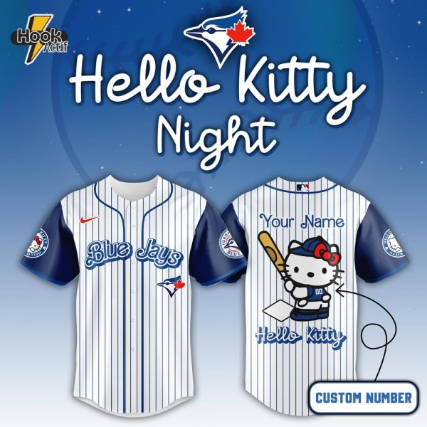 Toronto Blue Jays x Hello Kitty Special Edition Game Night Jersey