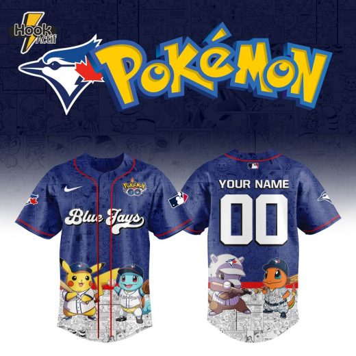 Toronto Blue Jays x Pokémon Go Limited Edition Baseball Jersey