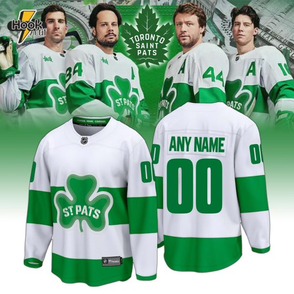 Toronto Maple Leafs St. Patrick's Special Edition Hockey Jersey