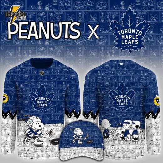 Toronto Maple Leafs x Peanuts 75 Years Anniversary Limited Hockey Jersey