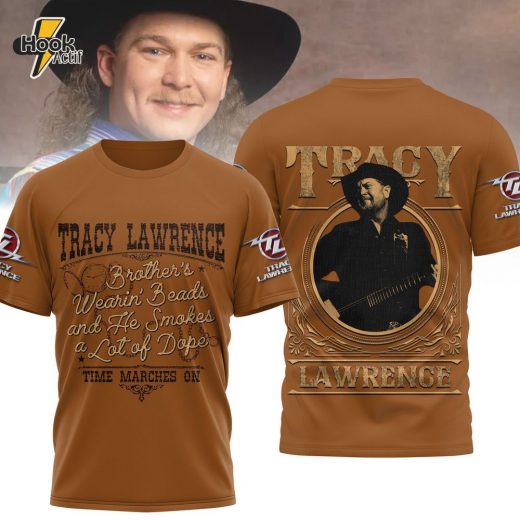 Tracy Lawrence Time Marches On T-Shirt – Country Music Fan Tee