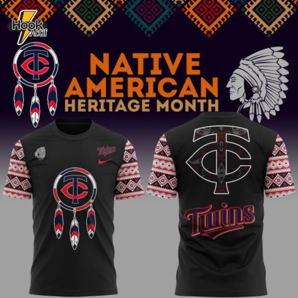Twins National American Indian Heritage Month T-Shirt