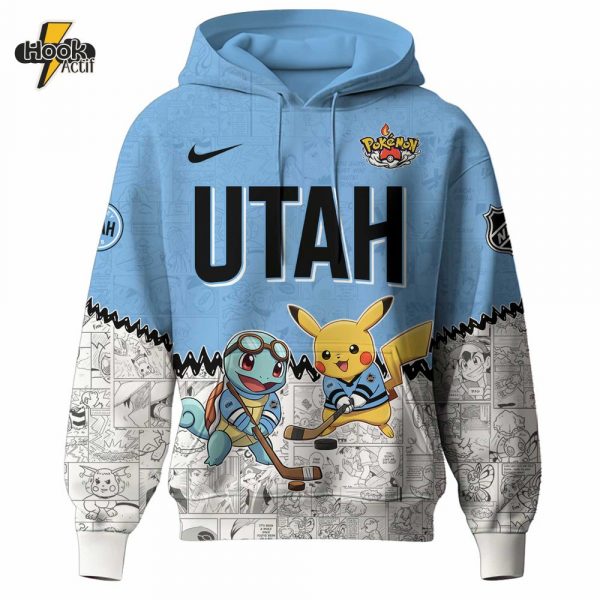 Utah Hockey x Polemon Special Edition Hoodie – Buy Online at HookActif.com