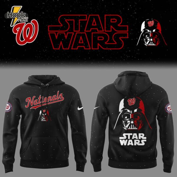 Washington Baseball Limited Washington x Star Wars 2025 Black Hoodie
