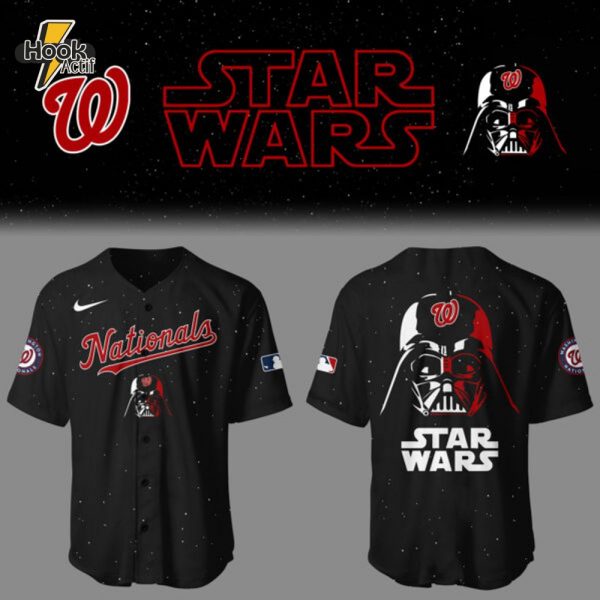 Washington Baseball Limited Washington x Star Wars 2025 Black Jersey