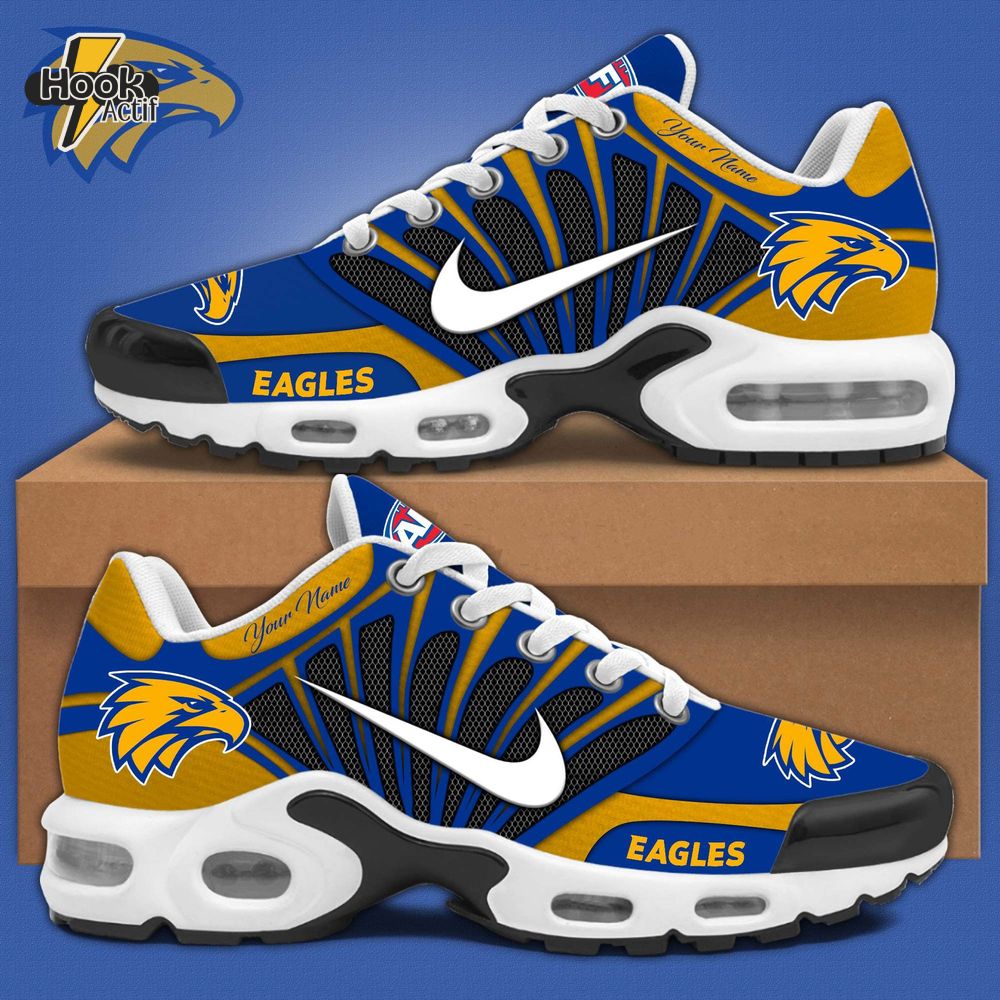West Coast Eagles (AFL) New Air Max Plus Shoes Sneakers Custom Name Gift For Fans West Coast Eagles (AFL) New Air Max Plus Shoes Sneakers Custom Name Gift For Fans