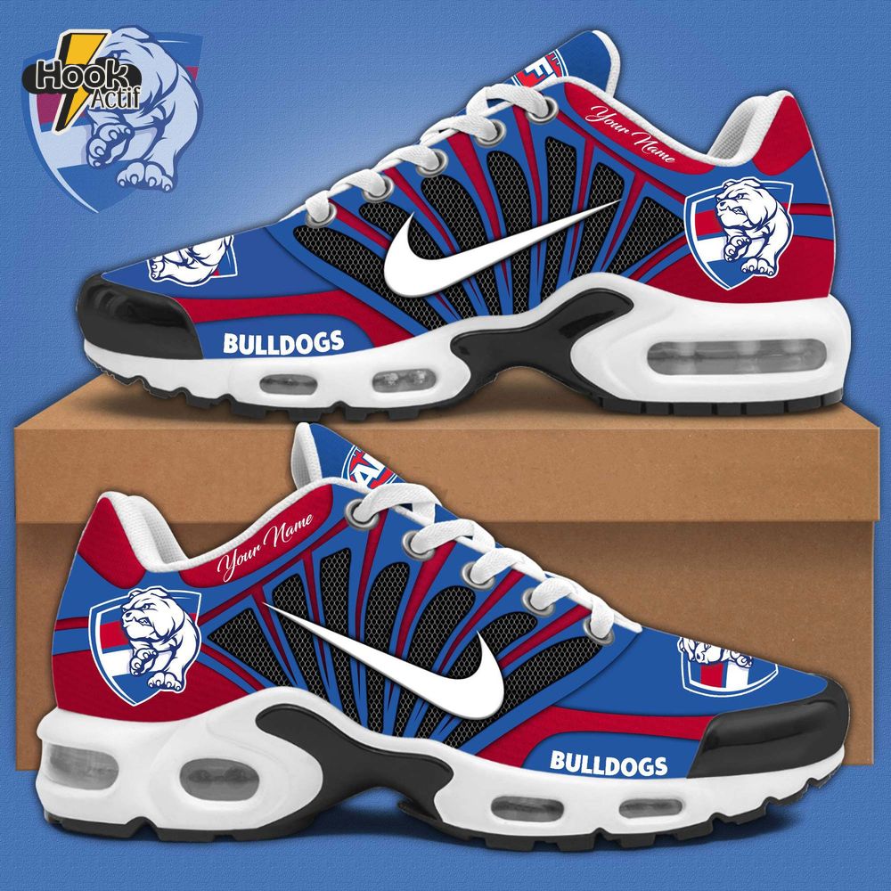 Western Bulldogs (AFL) New Air Max Plus Shoes Sneakers Custom Name Gift For Fans Western Bulldogs (AFL) New Air Max Plus Shoes Sneakers Custom Name Gift For Fans